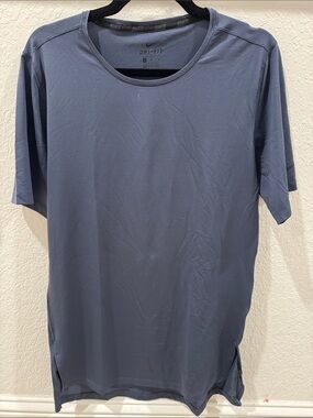 Nike Men's Short Sleeve Crewneck Tee in Slate Blue